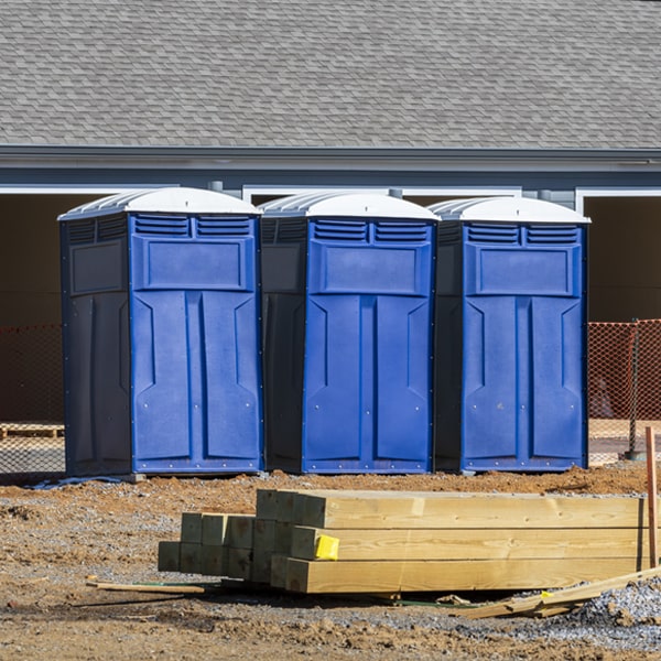 what is the cost difference between standard and deluxe portable toilet rentals in Harper West Virginia